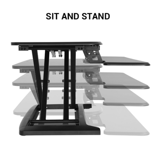 UPdesk Cross hoogtes