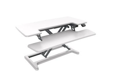 UPdesk Cross Wit Elektrisch