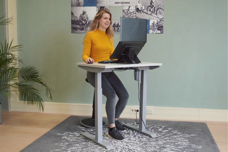 Elektrisch Zit Sta Bureau Studydesk 80 215 60 Cm