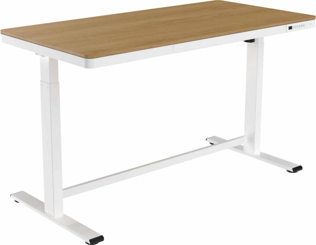 Zit Sta Thuiswerkplek 140 215 70 Cm Wit Eiken Zit Sta Thuiswerkplek 140 215 70 Cm Wit Eiken