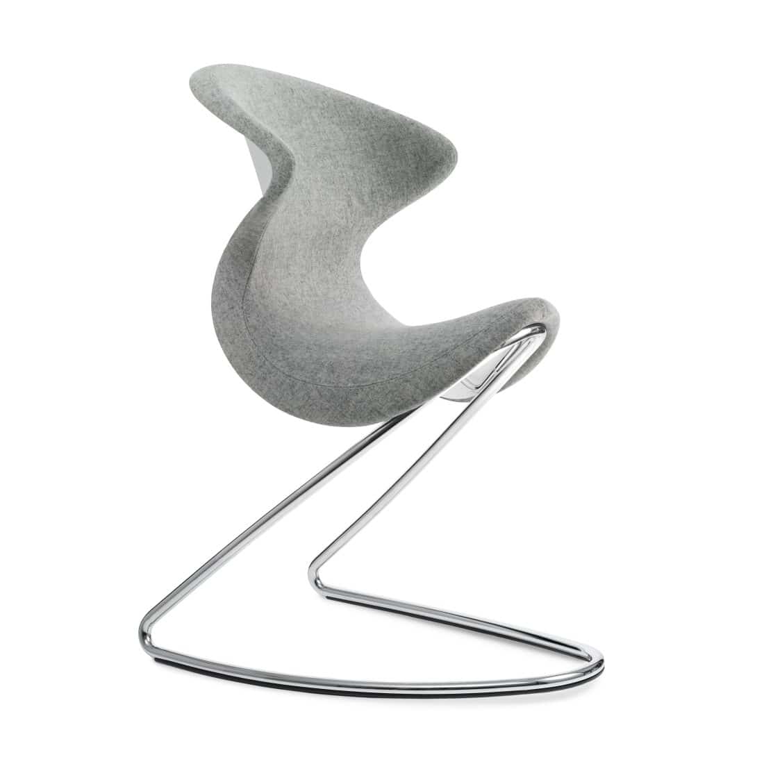Aeris Oyo Licht Grijs Vilt 8211 Chroom Frame Aeris Oyo Licht Grijs Vilt 8211 Chroom Frame