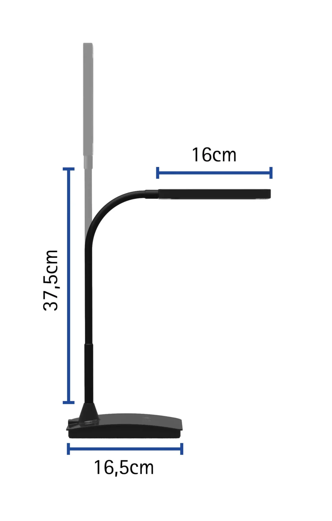 Bureaulamp Led Maulpearly Zwart Bureaulamp Led Maulpearly Zwart