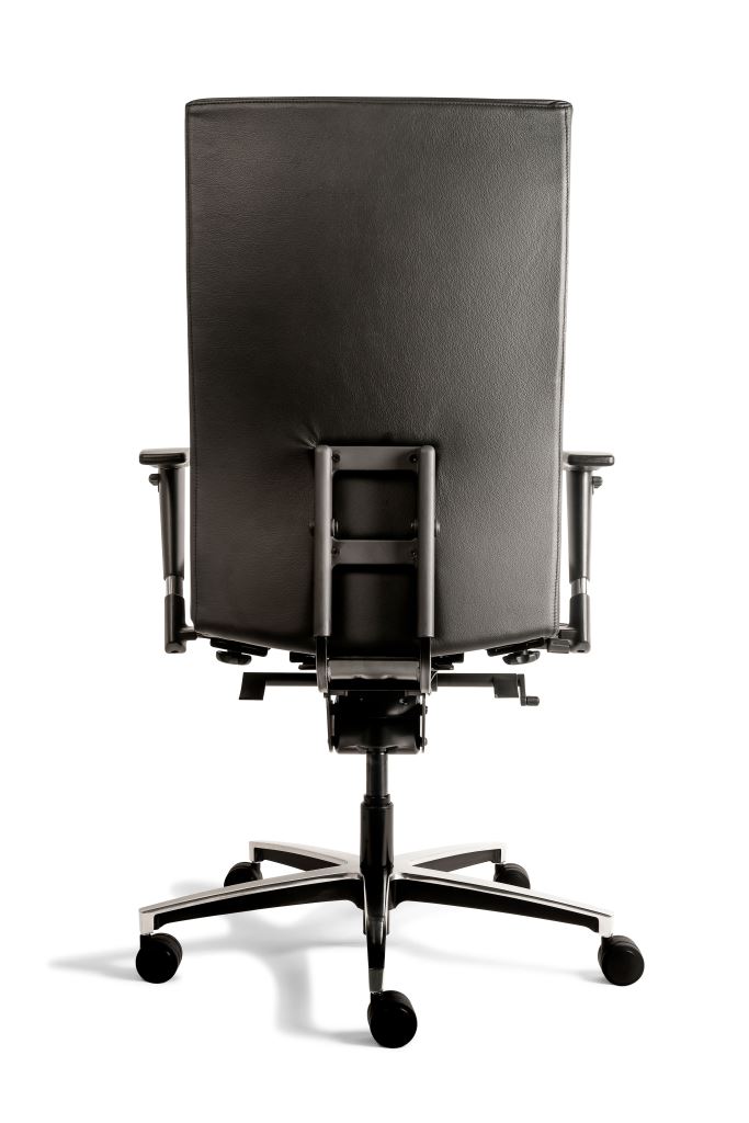 Bureaustoel Manager Xl Zwart Leer Bureaustoel Manager Xl Zwart Leer