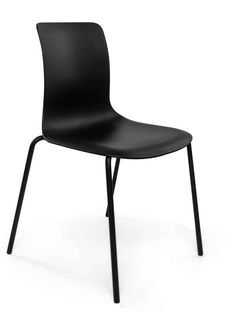 Kantinestoel Kane Basic Zwart Kantinestoel Kane Basic Zwart