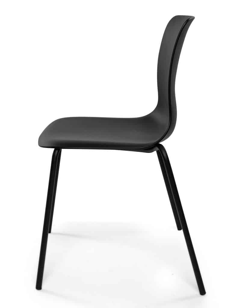 Kantinestoel Kane Basic Zwart Kantinestoel Kane Basic Zwart