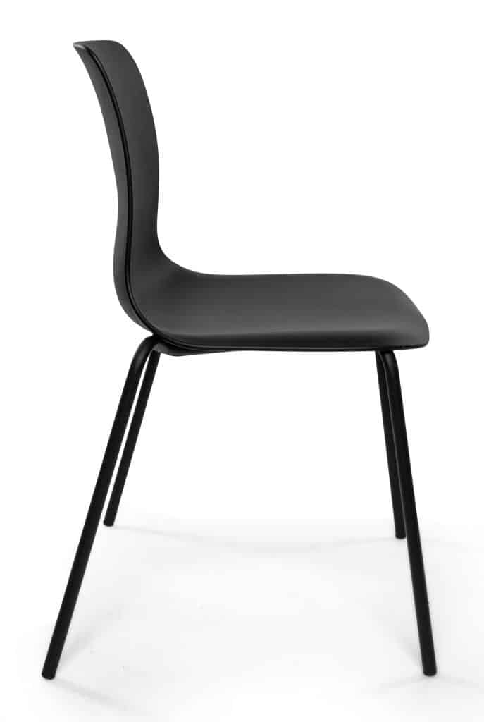 Kantinestoel Kane Basic Zwart Kantinestoel Kane Basic Zwart